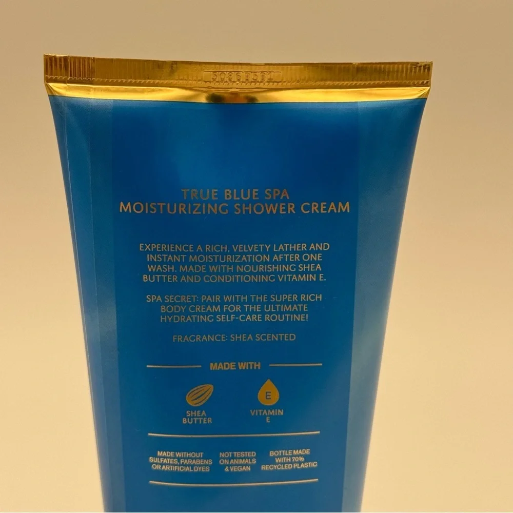 Bath & Body Works True Blue Spa Super Rich Body Cream & Shower Cream NWT